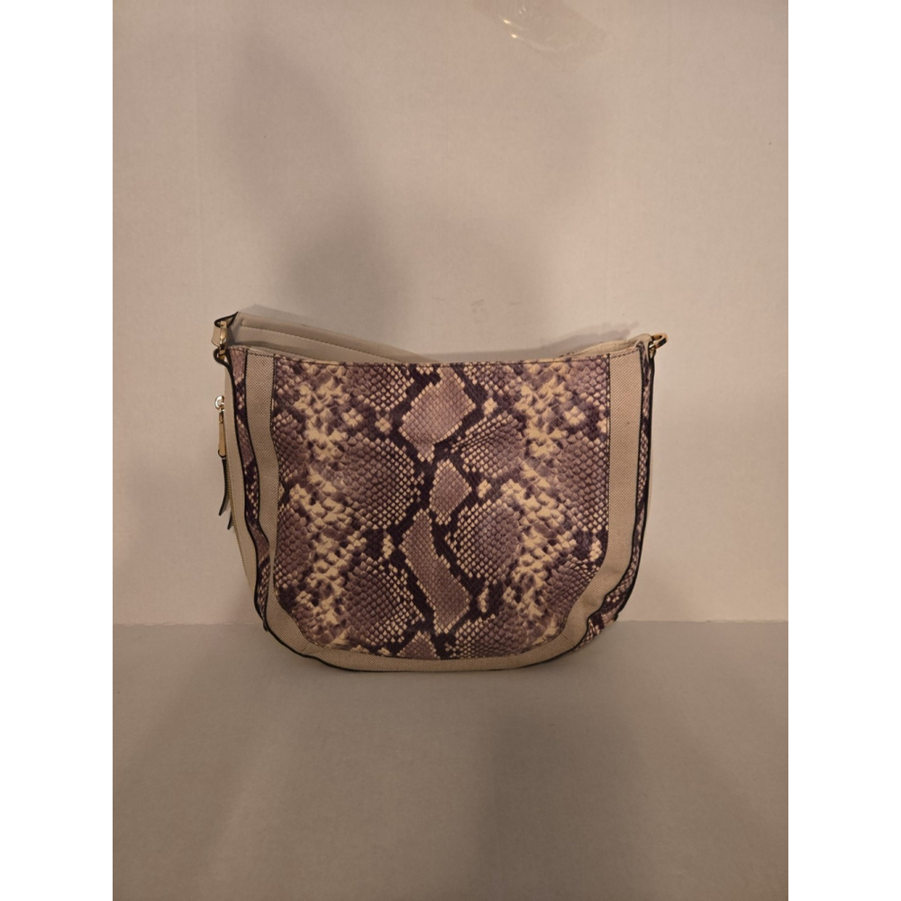 MICHAEL KORS Embossed Leather Python Print Shoulder Bag - Picture 2 of 11